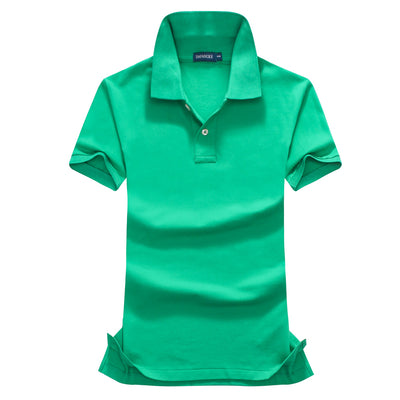 Blusa Ejecutiva de Algodón Elástico con Cuello Solapa y Bordado - Image 7