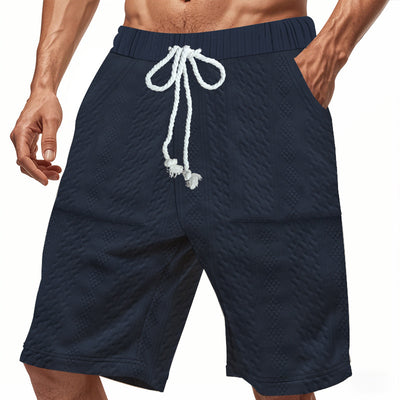 Shorts de Punto Jacquard Holgados para Hombre - Image 20