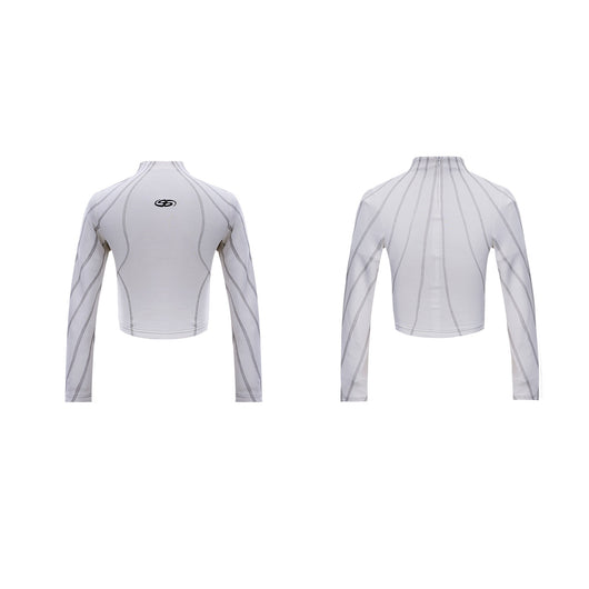 Polera Cuello Alto Ajustada - Image 10