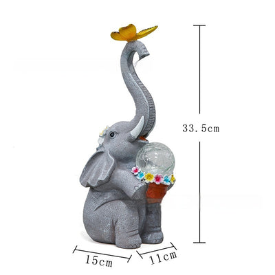 Estatua de Elefante para Jardín - Decoración de Resina Artesanal - Image 7