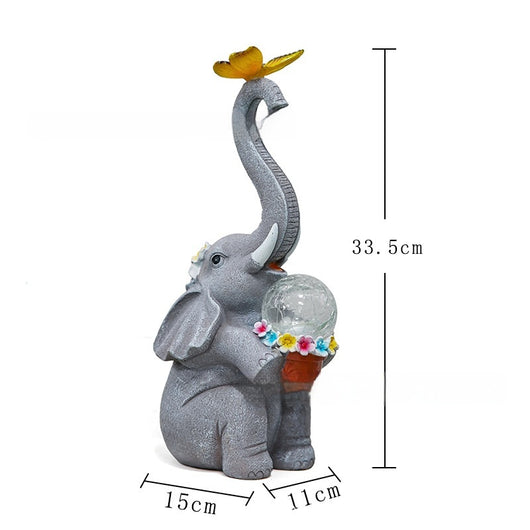 Estatua de Elefante para Jardín - Decoración de Resina Artesanal - Image 7