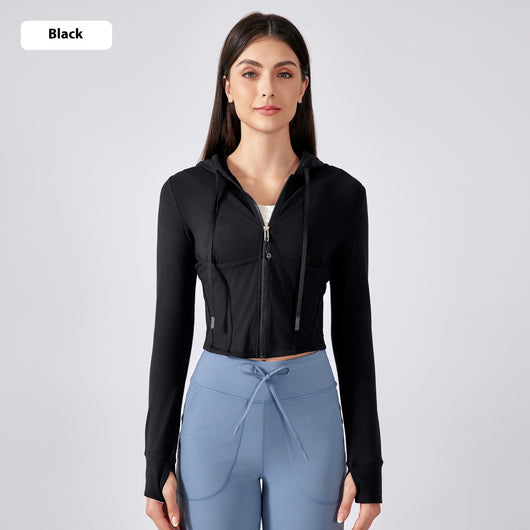 Sudadera Deportiva con Capucha Control de Cintura y Efecto Reductivo - Image 10