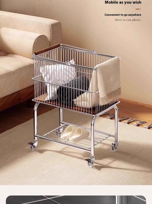 Carrito Organizador de Ropa Sucia Extraíble Gran Capacidad - Image 17