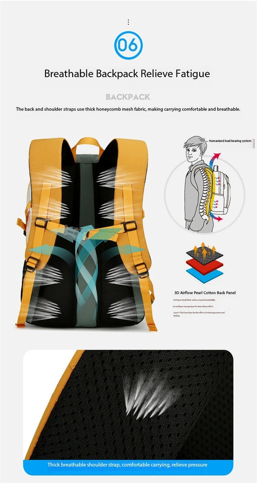 Mochila de Montaña Profesional Gran Capacidad Impermeable Ligera - Image 26