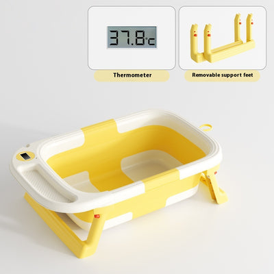 Bañera Plegable para Bebé 0-3 Años con Termómetro de Agua - Image 5