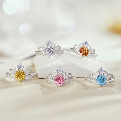 Anillo de Moda con Corona Abierta para Mujer - Image 17