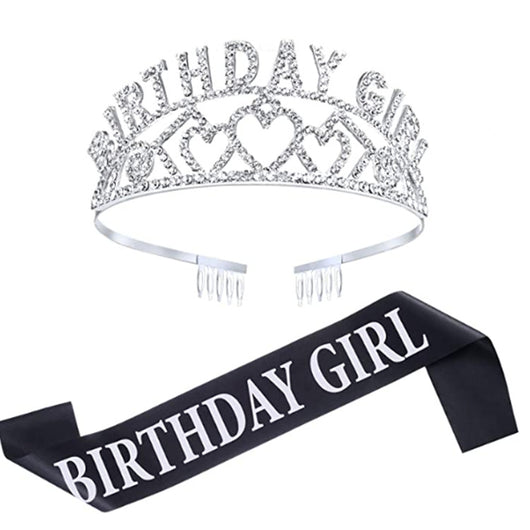 Corona Diamante Brillante para Fiesta de Cumpleaños - Set de Diadema Decorativa para Prom - Image 11
