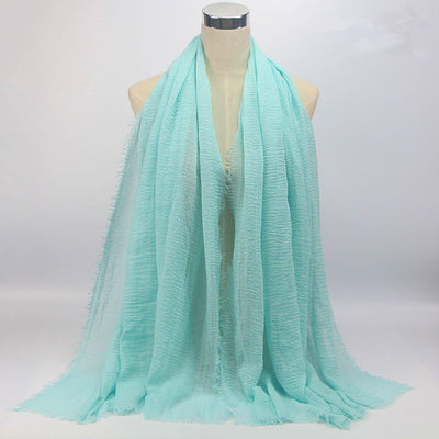 Pañuelo Versátil de Algodón y Lino para Mujer - Image 31