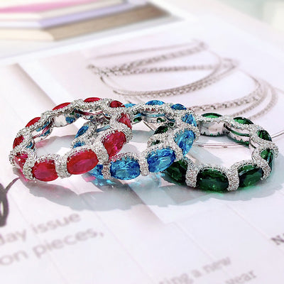 Anillo de Diamantes Completo para Mujer - Elegancia y Temperamento - Image 22