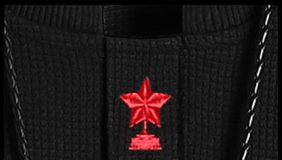Sudadera Cuello Redondo con Parche Bordado de Cinco Estrellas - Image 12