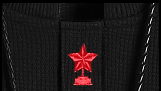 Sudadera Cuello Redondo con Parche Bordado de Cinco Estrellas - Image 12