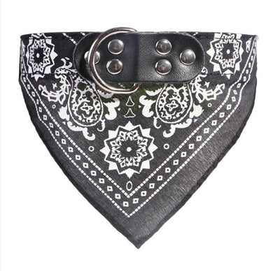 Collar bandana absorbente con patrón triangular para perros pequeños - Image 15