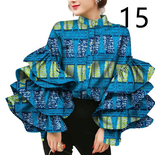 Camiseta Estampada con Volantes para Mujer - Ideal para Diario - Image 11