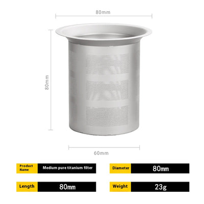 Colador de Té Titanio Ultra Denso - Infusor de Malla Premium - Image 6