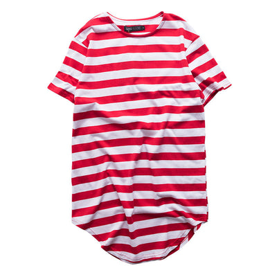 Playera Unisex de Rayas Cuello Redondo Largo - Estilo Mar y Alma - Image 8