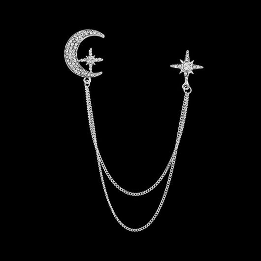Broche Estrella de Ocho Puntas con Flecos - Image 7