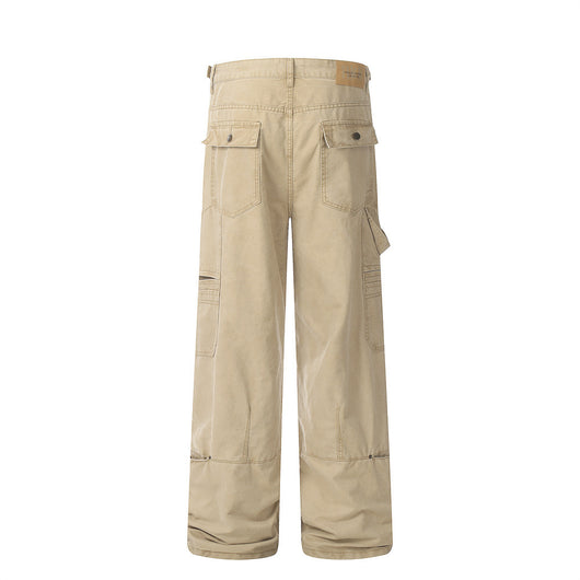 Pantalones de Trabajo Multibolsillos con Estilo para Hombre - Image 2