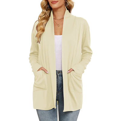 Cardigan Suelto Casual para Mujer con Bolsillos - Image 12