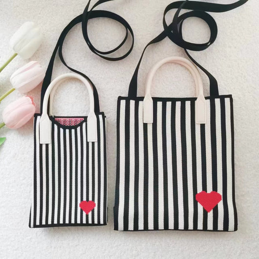Bolso Bandolera Ligero de Rayas para Mujer - Diseño Versátil Todo Clima - Image 18