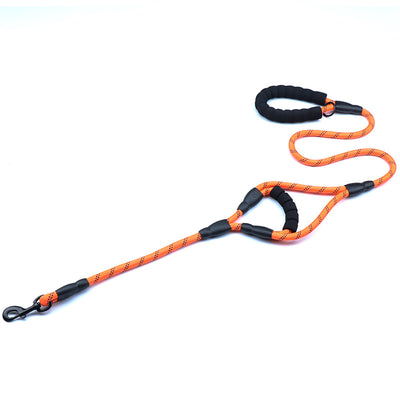 Cuerda Reflectante Tejida de Nylon con Doble Manija para Perros - Image 7