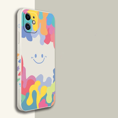 Funda Protectora de Silicona con Diseño Acuarela para Teléfono - Image 8