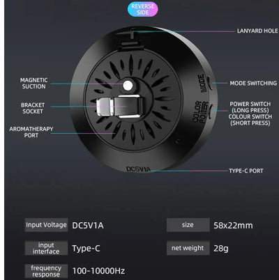 Luz Ambiental RGB para Auto con Control por Música y Ritmo - Image 9