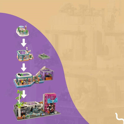 Bloques de Construcción Fantasy Plaza - Puzzle 3D para Niños - Image 8