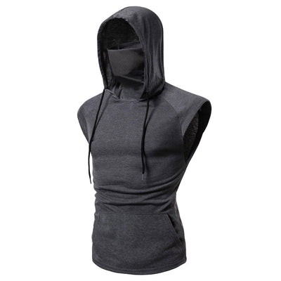 Chaleco Deportivo con Capucha y Botones para Hombre - Image 9