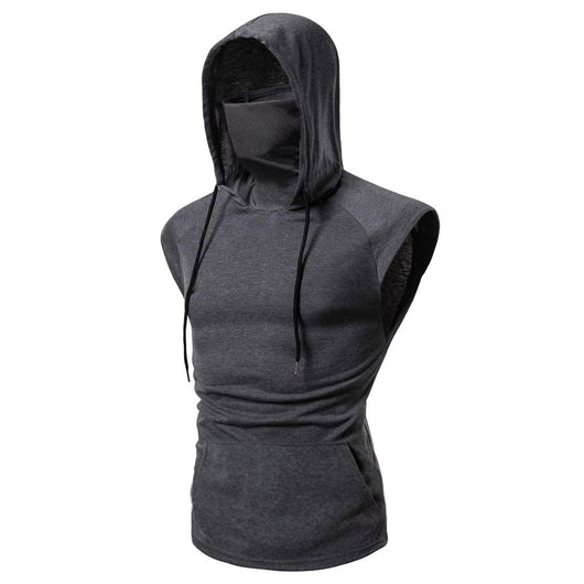 Chaleco Deportivo con Capucha y Botones para Hombre - Image 9