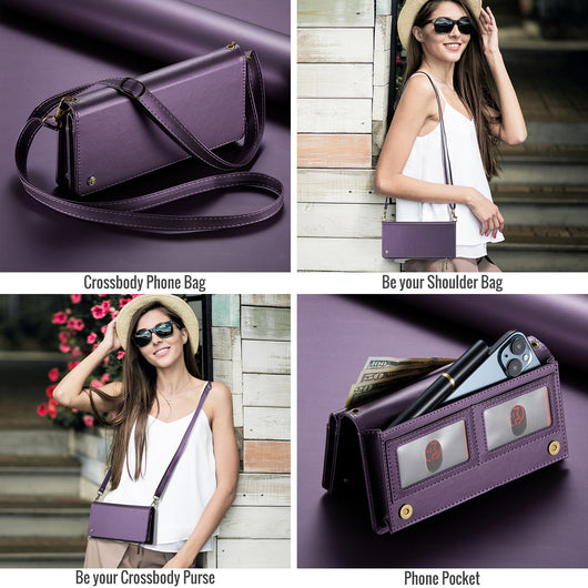 Funda Billetera Multifuncional para Smartphone - Protección y Organización en Una - Image 4