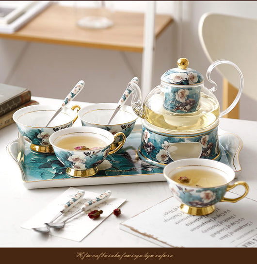Juego de Café en Porcelana Fina - Taza y Platillo Elegante - Image 11