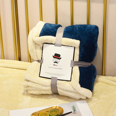 Manta Térmica de Franela Cuadros Reversible para Sofá y Cama - Image 8