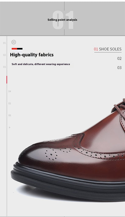 Zapatos de Cuero Oxford Estilo Británico para Hombre - Elegancia Profesional - Image 21