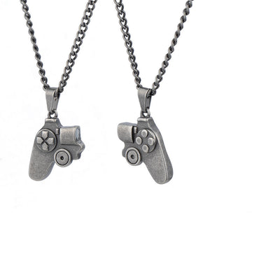 Cadena Hip-hop Consola Retro en Acero Titanio - Estilo Urbano Personalizado - Image 11
