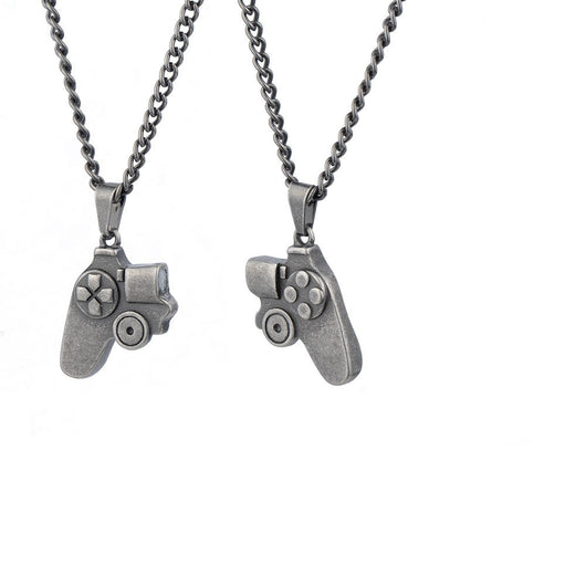 Cadena Hip-hop Consola Retro en Acero Titanio - Estilo Urbano Personalizado - Image 11