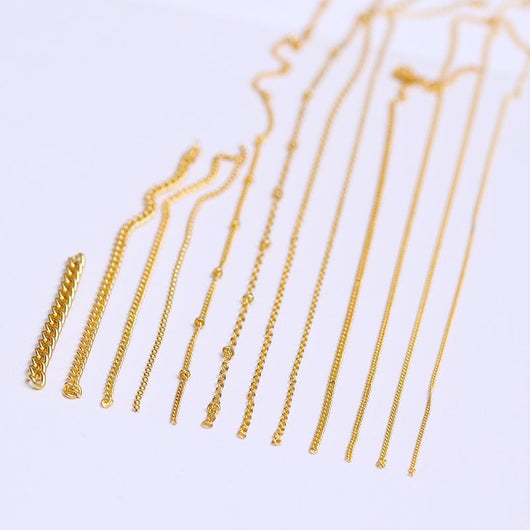 Cadena de Belleza para Uñas con Perlas Doradas DIY - Image 4