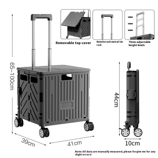 Carrito Plegable Portátil para Compras y Transporte - Image 11