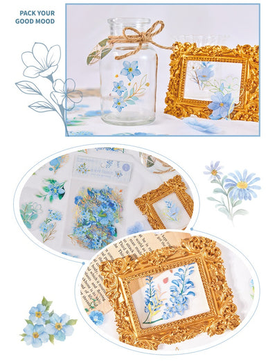 Cuaderno de Flores y Plantas - Material Decorativo 40 Piezas - Image 17