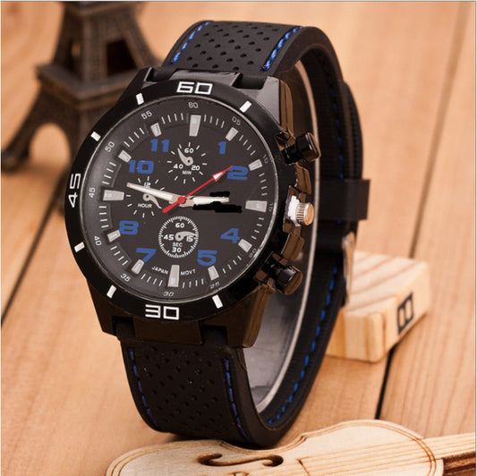 Reloj Deportivo para Hombre con Correa de Diseño Automovilístico - Image 2