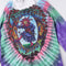 Camiseta Tie Dye Caveira Religiosa Estampada Manga Longa