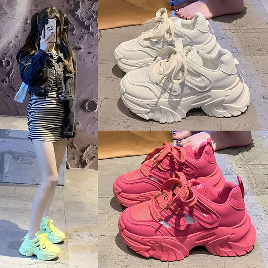 Zapatillas Deportivas Casuales con Plataforma Elevadora para Mujer