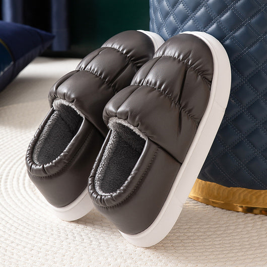 Pantuflas Cálidas de Felpa para Hombre - Comodidad de Hogar - Image 2