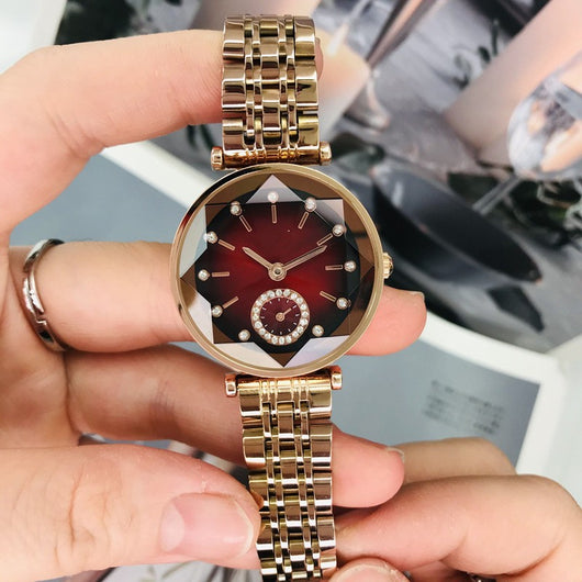 Reloj de Cuarzo para Mujer con Brillantes Diamantados - Image 9
