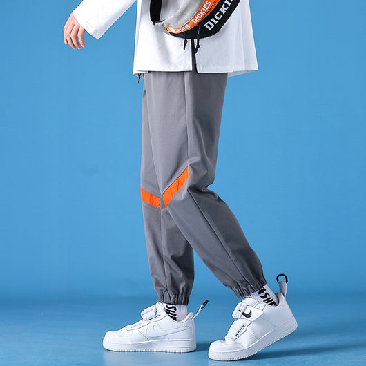 Pantalones Casuales Hombre Tendencia Coreana Corte Recto Largo 9/10 - Image 11