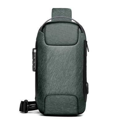 Mochila Crossbody Impermeable Antirrobo para Hombre - Bolsa de Viaje Oxford Multifunción - Image 9