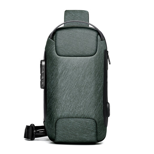 Mochila Crossbody Impermeable Antirrobo para Hombre - Bolsa de Viaje Oxford Multifunción - Image 9