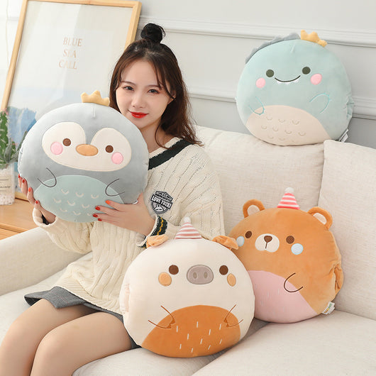 Almohada Térmica Infantil 35cm - Dinosaurio, Cerdo, Oso y Pingüino - Image 14