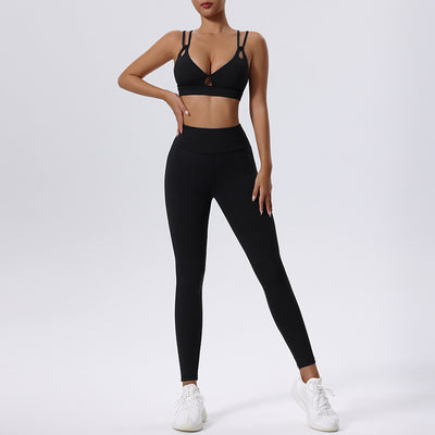 Leggins Deportivos Cintura Alta Mujer - Secado Rápido para Yoga y Running - Image 3