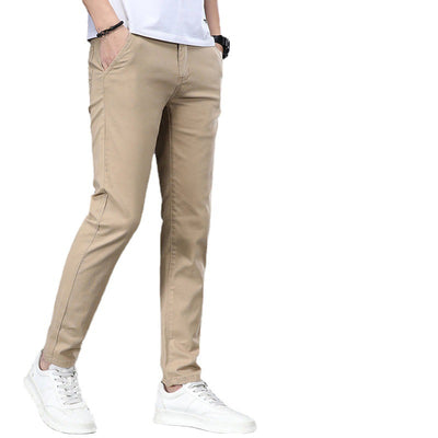 Pantalones de Vestir Elásticos Slim Fit con Cintura Ajustable - Image 3
