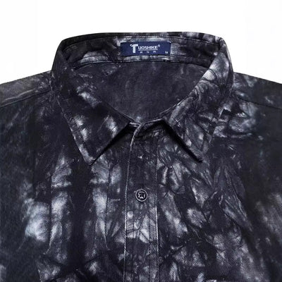 Camisa Denim para Hombre Manga Larga Otoño Invierno - Image 3